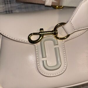 Marc Jacobs White Leather Shoulder Bag